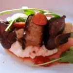 Duck Hearts & Foie Gras at Mission St Food