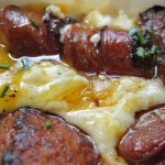 Andouille Cheese Grits at Little Skillet