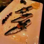 sardines Sardinas en Escabeche at Gitane