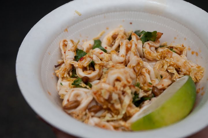 Aziza's Squid Salad at SF Street Food Fest