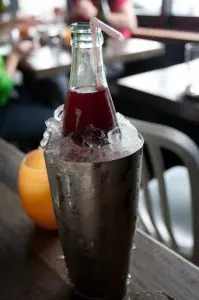 Red wine & Coke at Starbelly