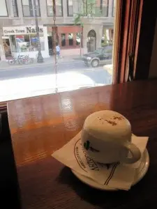 173 Cappuccino with a view at Artopolis