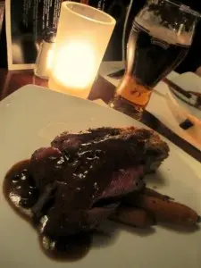 Beef Tenderloin at Monk's Kettle