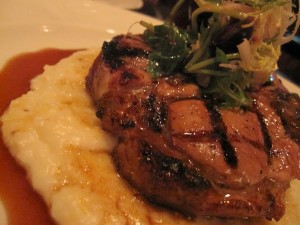 Bourbon Pork Porterhouse at Sepia