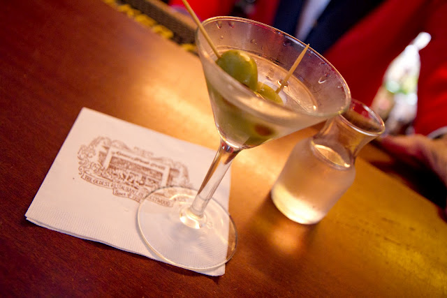 A classic gin martini at Hollywood's historic Musso & Frank Grill