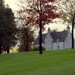 Dramatically beautiful Easter Elchies house on the Macallan grounds where I stayed in Speyside