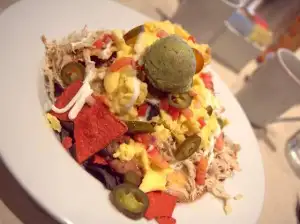 Mountainous chilaquiles
