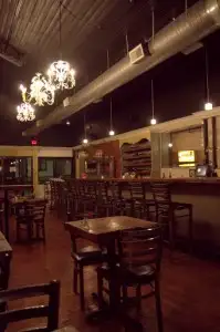 Eiderdown's cozy dining room