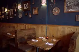Cozy bar booths