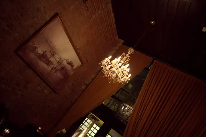 The gorgeous entrance to St. Charles Exchange recalls New Orleans and Savannah