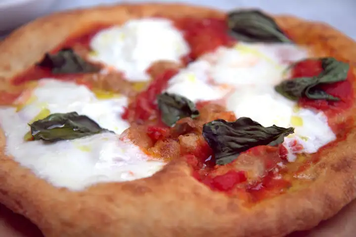 Still dreaming of A16 Rockridge's fried pizza with smoked tomato sauce