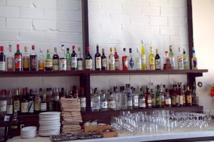 Impressive amaro collection