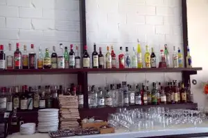 Impressive amaro collection