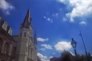 The hazy, sultry heat of New Orleans in July fogged up my camera lens