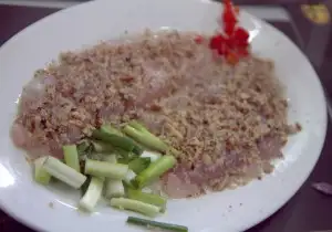 Brilliant nut-crusted tiradito