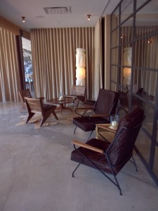 Lounge area off the bar