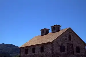 Restored 19th century barn at St. Helena location