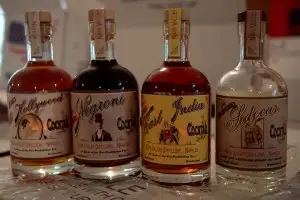 NVD's barrel-aged, bottled cocktails