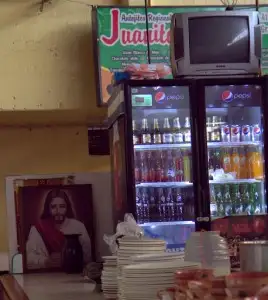 Worlds collide in the Benito Juarez market 