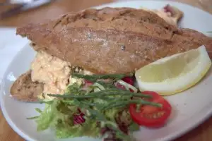 Lobster salad sandwich