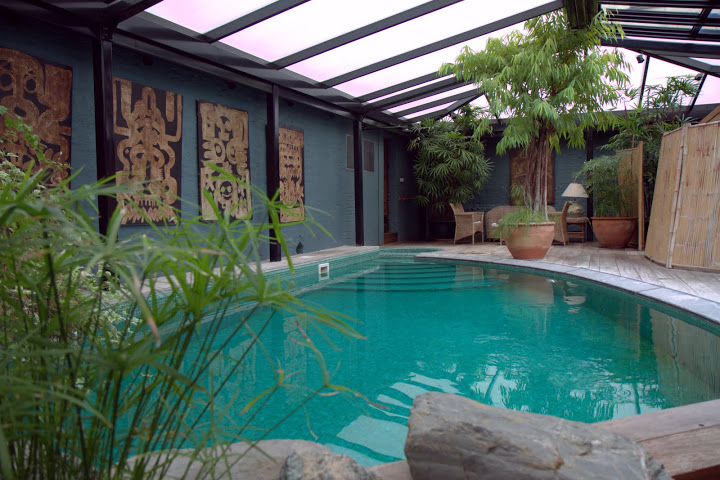 Die Swaene's indoor pool