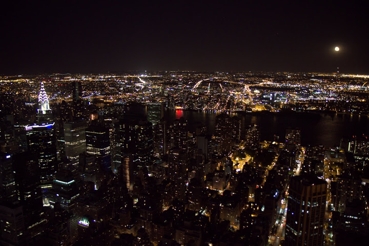 Ever magical from my girlhood and now... the view from Empire State Building on a clear May night