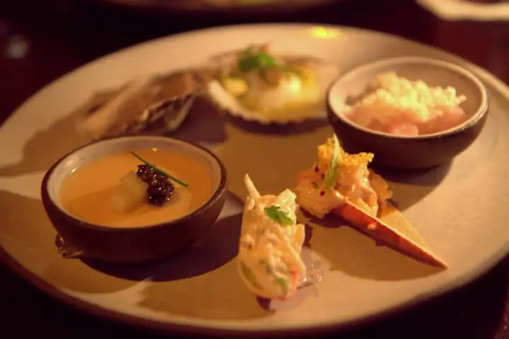 Seafood tower at NoMad