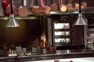 Saison's kitchen hearth