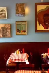 Soul Groove's eclectic dining room