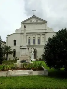The back of the always-haunting Saint Louis Cathedral (circa 1794)