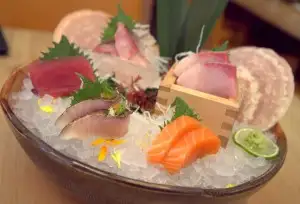 Roka Akor sashimi