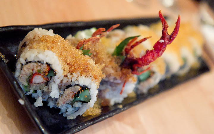 Sushi Ran's crawfish maki