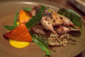 Quail entree