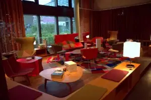 One section of 25hours' lobby