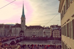 The beauty of Zurich (see "Wandering Traveler")