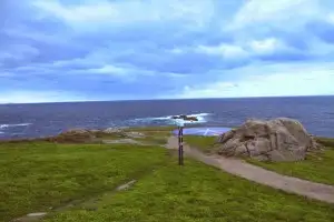 Northenmost part of Spain on the ocean