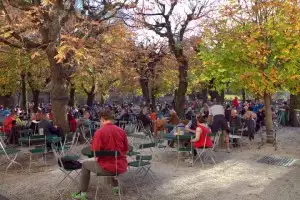 Augustiner's beer garden