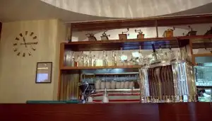 Munding's vintage espresso machine