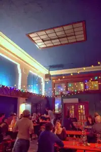 Festive Pizzahacker space