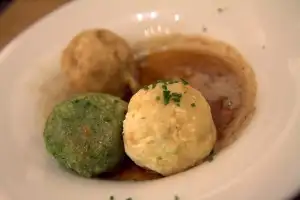 Stiftskeller Innsbruck dumplings