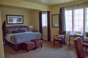 Each of the small handful of rooms is a different layout