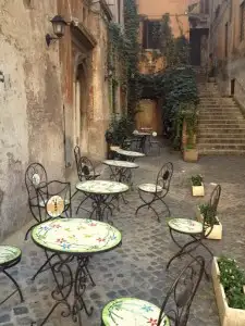 Patio at Gelateria del Teatro
