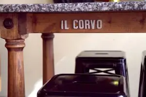 Tables marked with the restaurant name