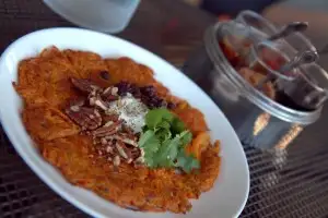 Revel's carrot pancake