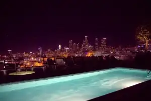 View from my LA loft rooftop (thanks, AirBnB)