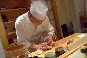 Master Masa-san at work