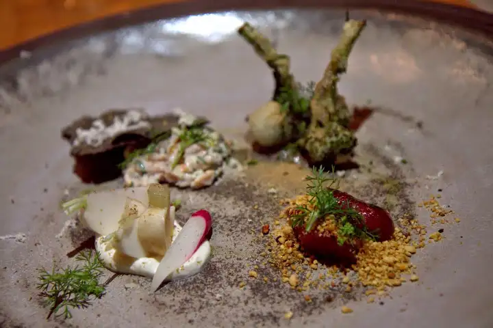 Multi-course meals at The Progress