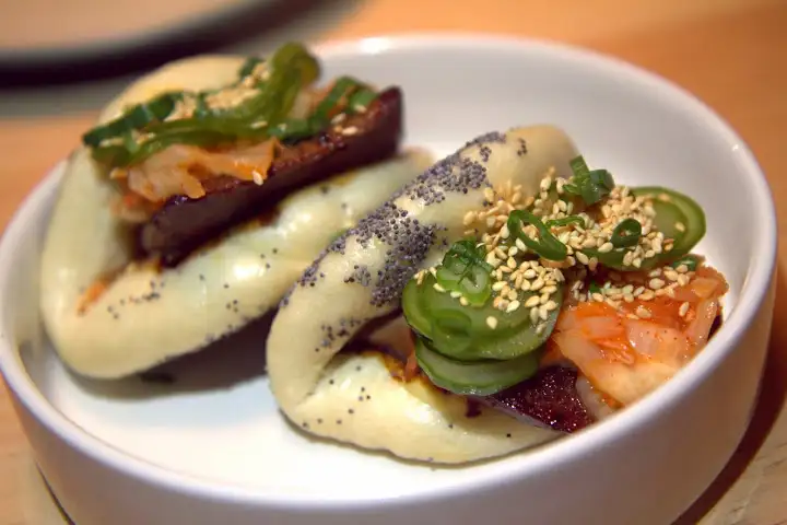 Beef tongue bao at Liholiho