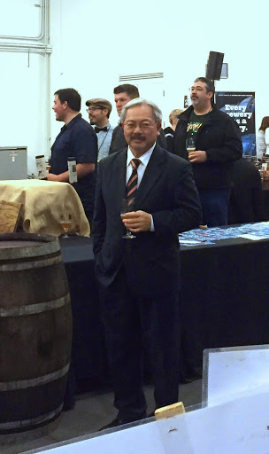 SF Mayor Ed Lee ushers in Beer Week with a toast