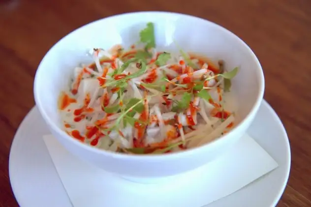 El Capitan's coconut ceviche
